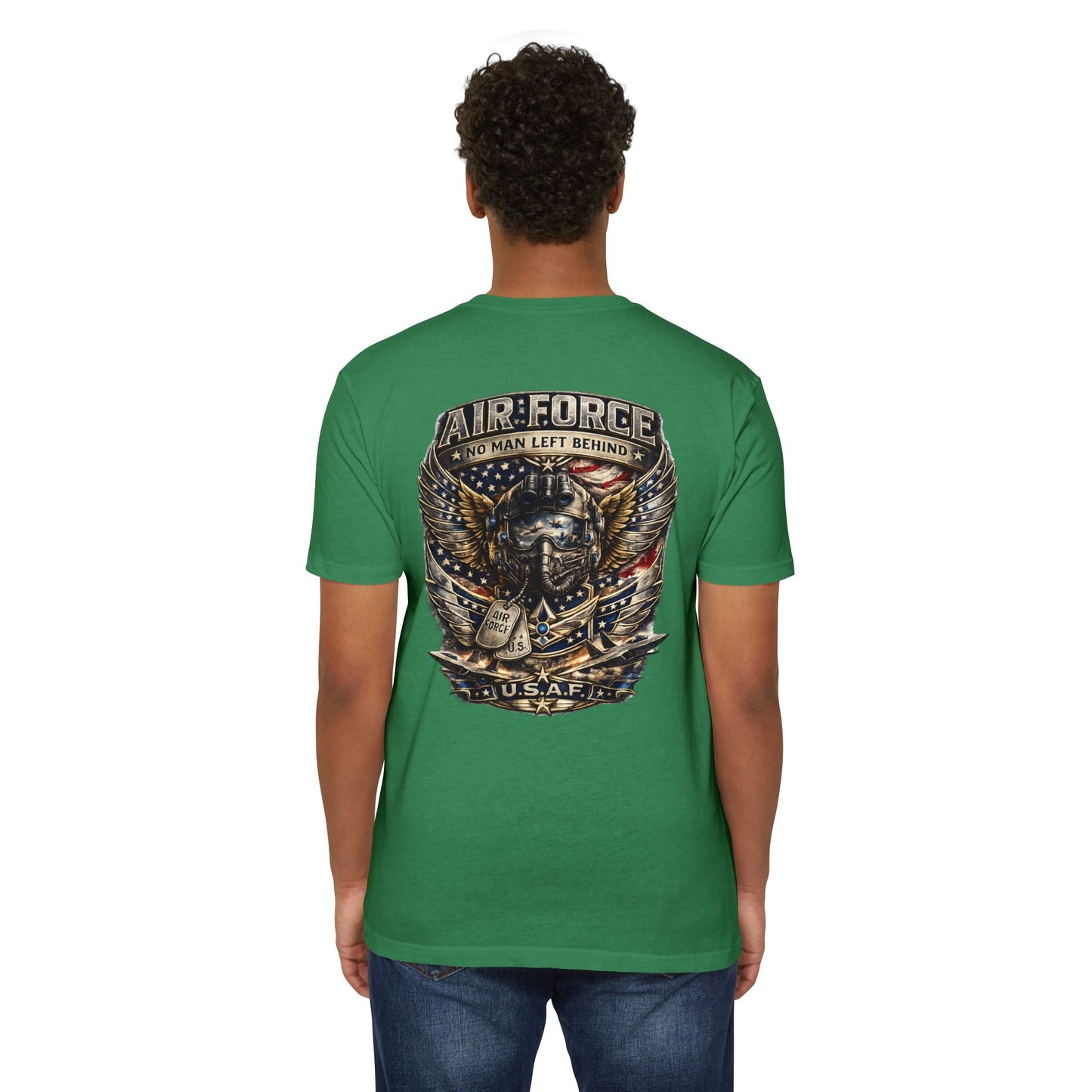 Air Force "No Man Left Behind" Graphic T-Shirt
