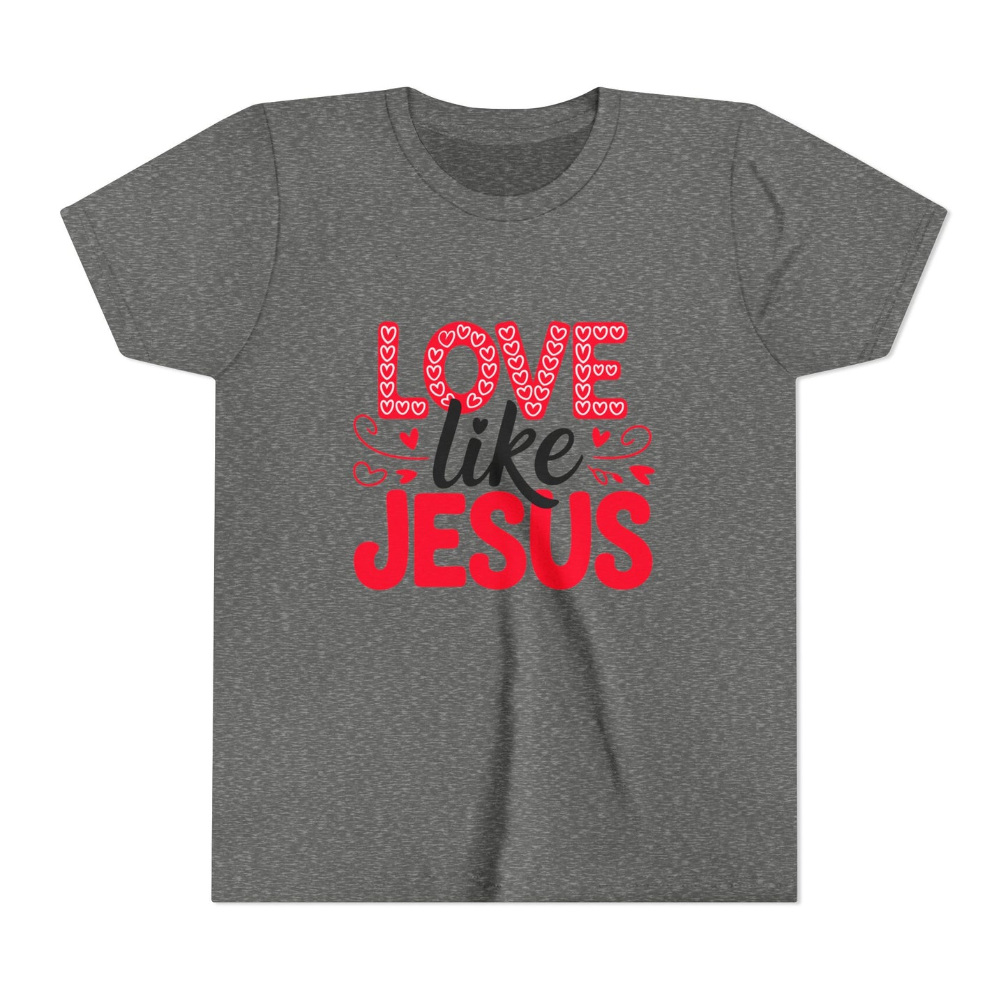 Youth Tee - "Love Like Jesus" Christian Kids Shirt
