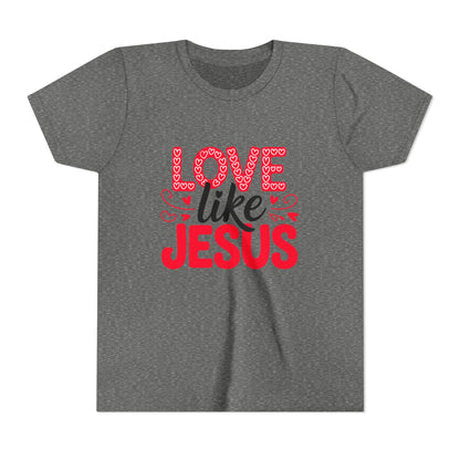 Youth Tee - "Love Like Jesus" Christian Kids Shirt