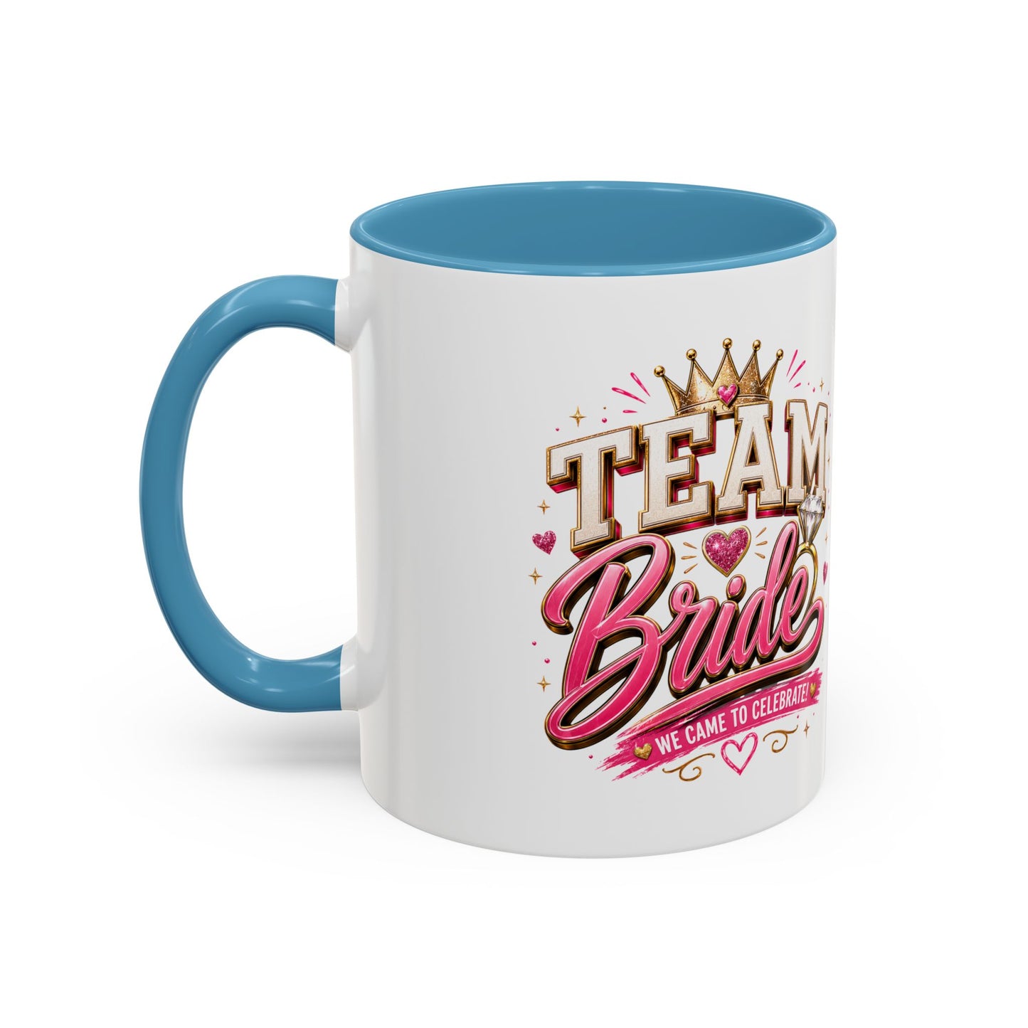 Team Bride Coffee Mug — 'Team Bride' Bachelorette Accent Mug (11/15oz)