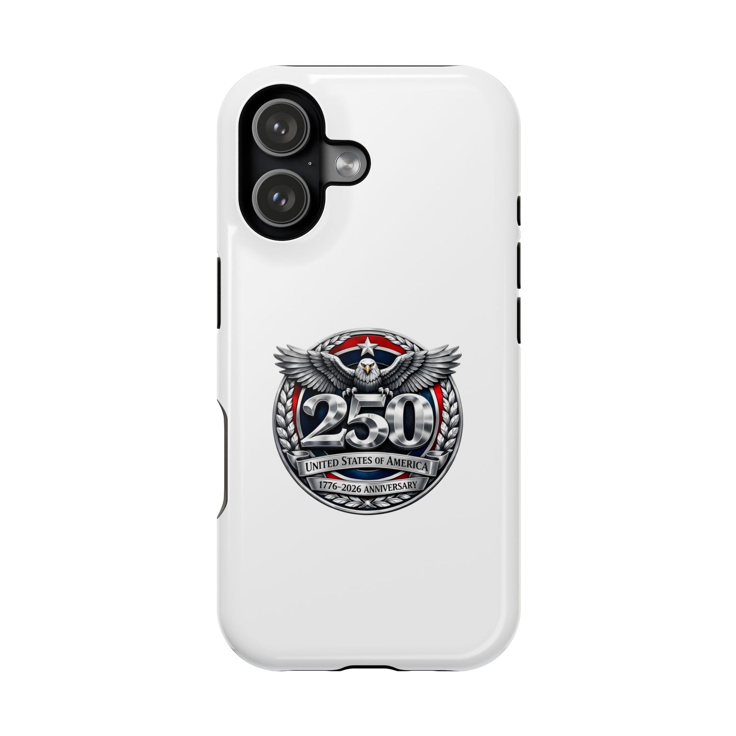iPhone Magnetic Impact Case — 250th Anniversary Eagle Badge Design