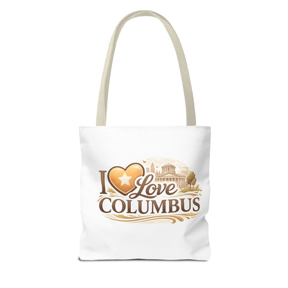 Columbus City Tote Bag — I Love Columbus Souvenir Tote