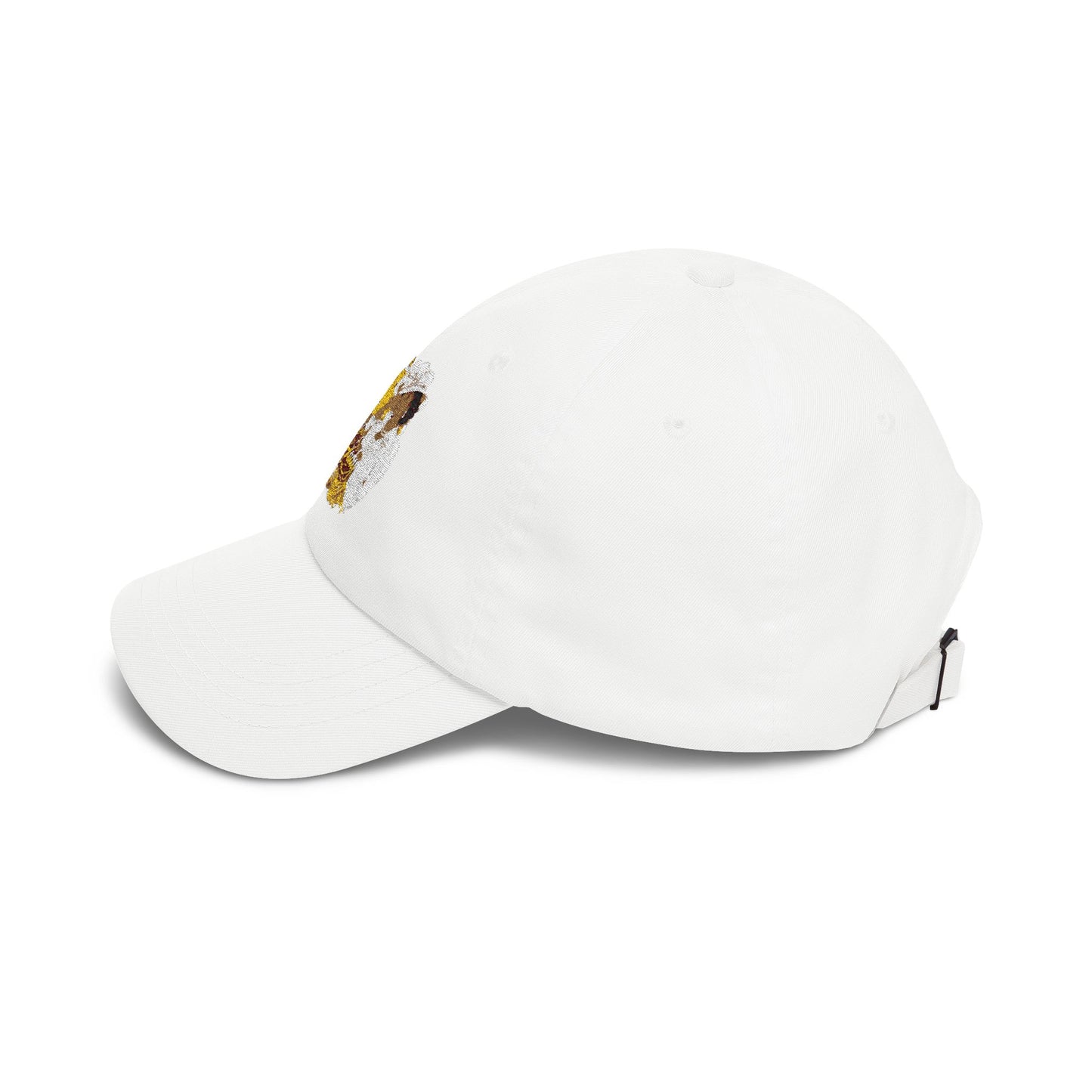 Dad Cap with Vintage Gold 'Classic' Portrait — Retro Father's Day Baseball Hat