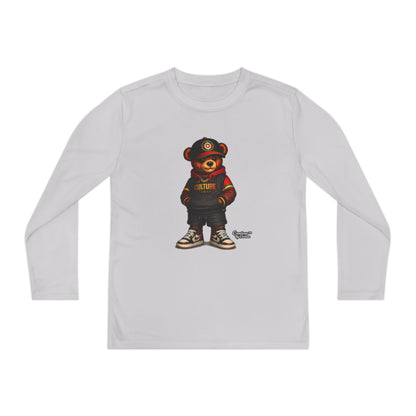 Kids Bear Graphic Long Sleeve Tee — Urban Streetwear Youth Shirt