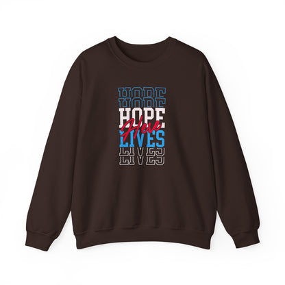 Hope Lives Here Sweatshirt