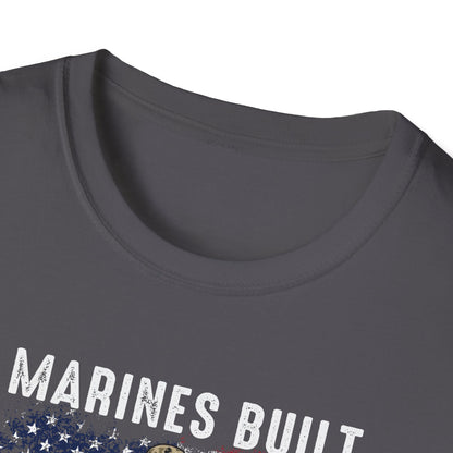 Marines Built American Made T‑Shirt
