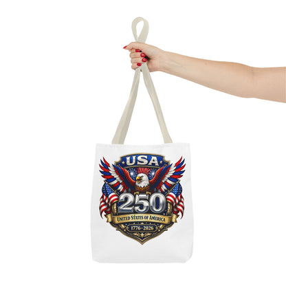 USA 250th Anniversary Eagle Tote Bag — Patriotic 1776–2026 Celebration Tote