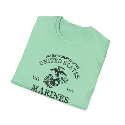 In-service Member of the United States Est 1775 Marines T‑Shirt