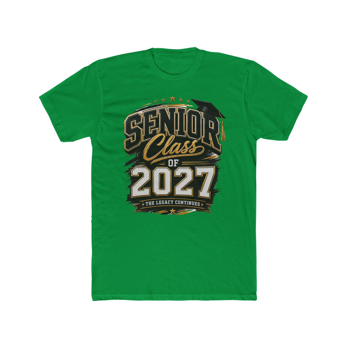 Senior Class of 2027 T-Shirt — Graduation Tee for High School & College Seniors