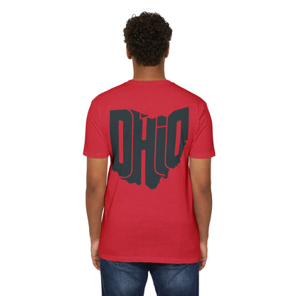 Ohio State Outline T-Shirt — Bold Retro OHIO Graphic Tee