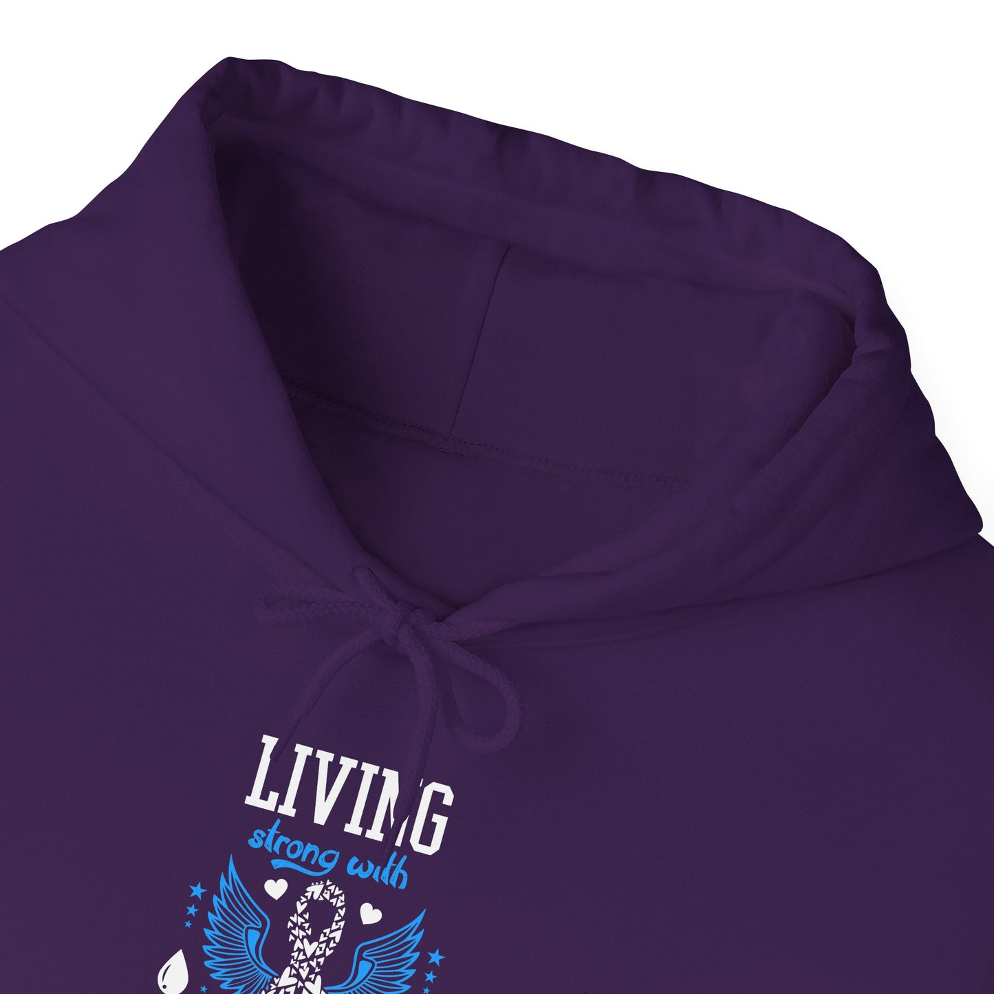 "Living Strong With Diabetes Daily"  Hoodie