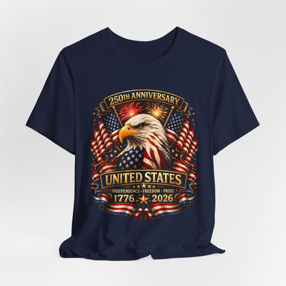 1776–2026 United States 250th Anniversary Eagle T-Shirt