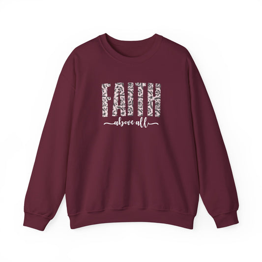 Faith Above All Sweatshirt