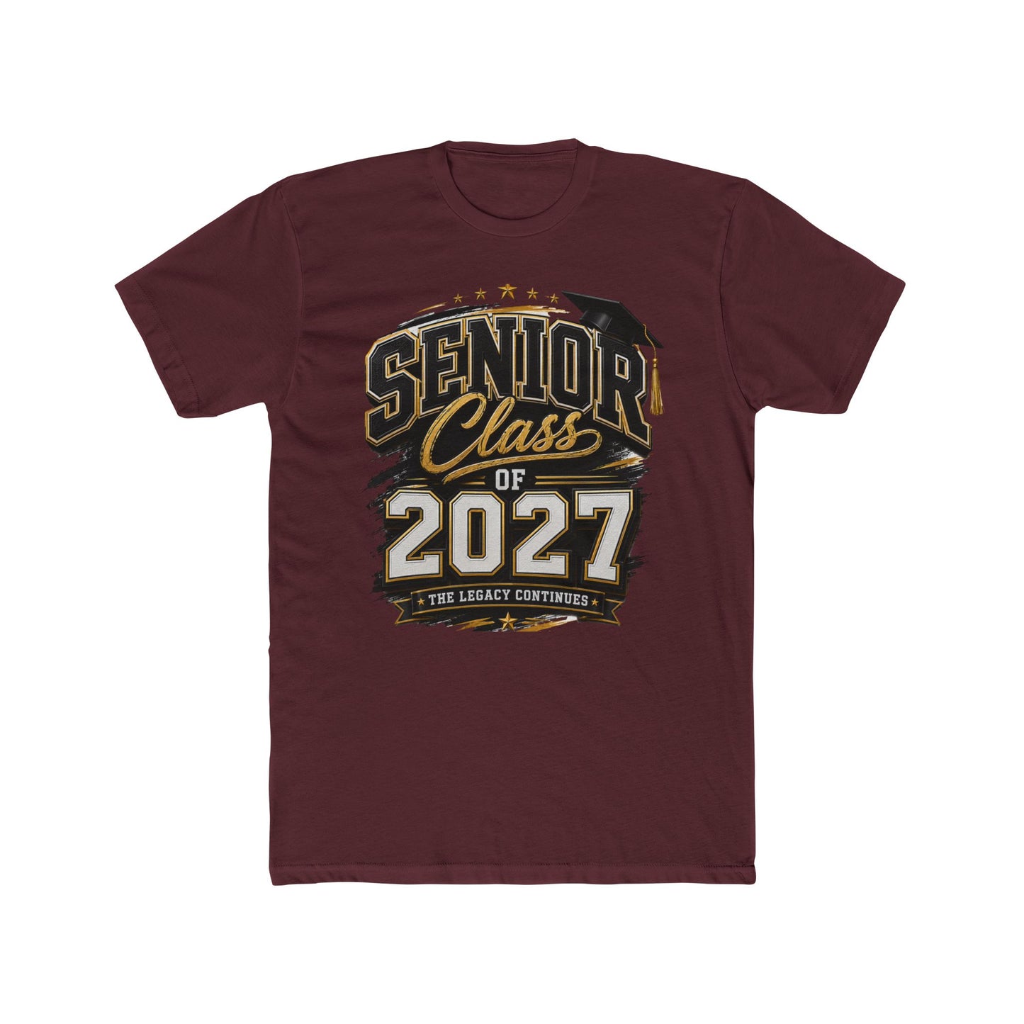 Senior Class of 2027 T-Shirt — Graduation Tee for High School & College Seniors
