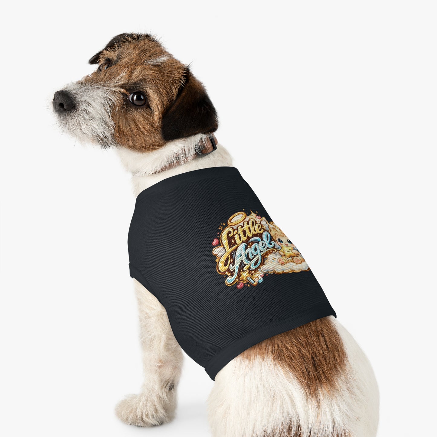 Little Angel Pet Tank Top — Cute Angel Puppy & Kitten Shirt for Small Dogs and Cats