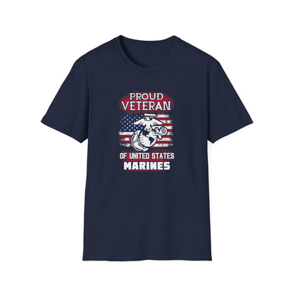 Proud Veteran of United States Marines T-Shirt