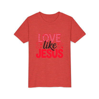 Youth Tee - "Love Like Jesus" Christian Kids Shirt