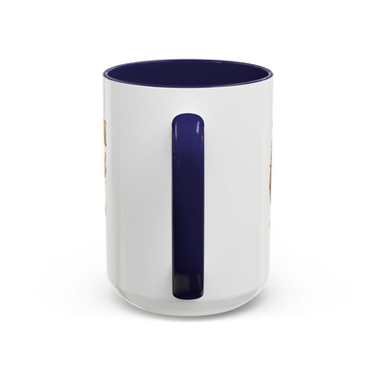 Man of God Lion Coffee Mug — 'Man of God' Religious Gift for Husband, Dad, Protector