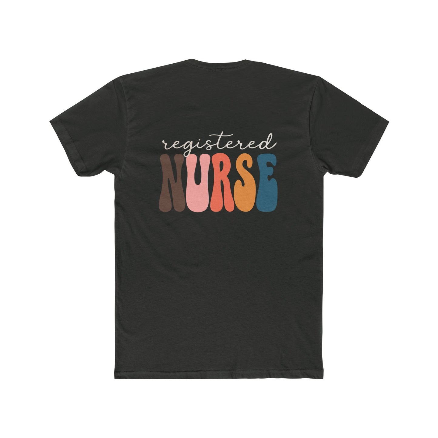 Nurse Retro Bubble Letter T-Shirt