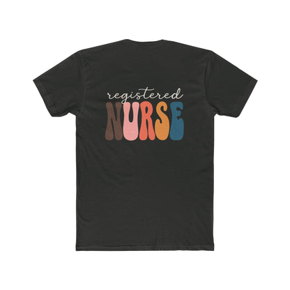 Nurse Retro Bubble Letter T-Shirt