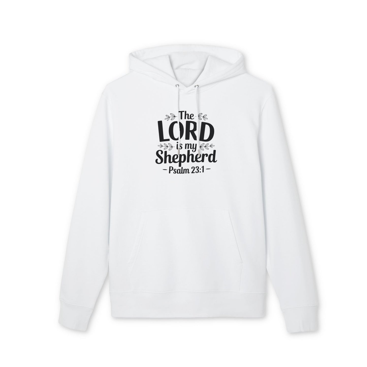 Hoodie - "The LORD is my Shepherd" Psalm 23:1 Christian Faith Pullover