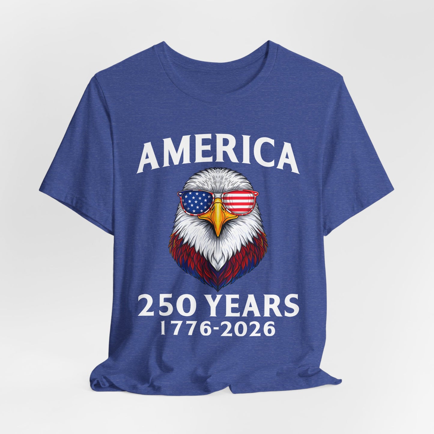 America 250 Years Tee — Patriotic Bald Eagle 1776-2026 T-Shirt