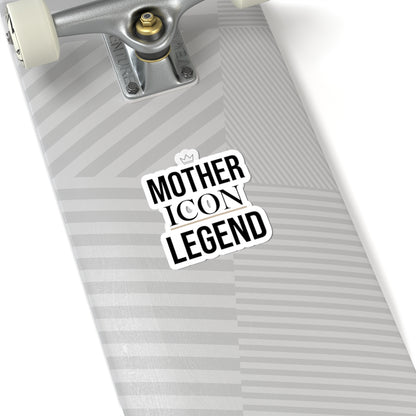 Mother Icon Legend Sticker | minimalist mom life, streetwear mom