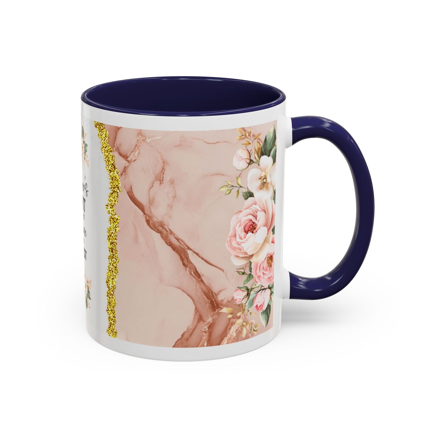 Mother's Heart Floral Accent Coffee Mug – “A Mother's Heart…Where Love Speaks the Loudest” (11/15oz)