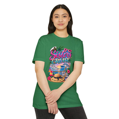 Sisters Cruise T-Shirt — Tropical Vacation Graphic Tee