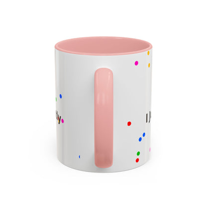 ADHD Coffee Mug — "I Have ADHD, I Hyperfocus Differently" Accent Ceramic Mug