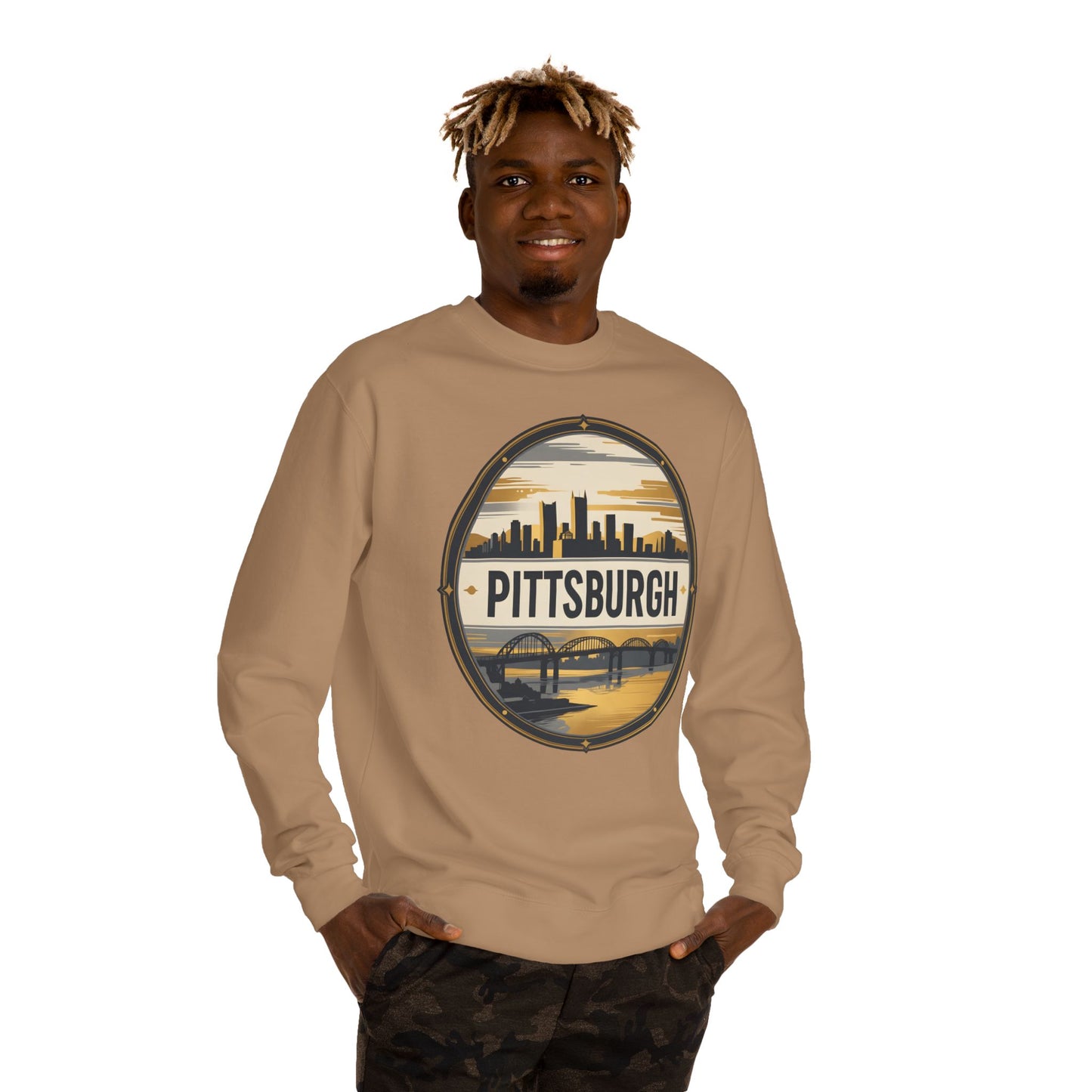 Pittsburgh Skyline Crewneck Sweatshirt