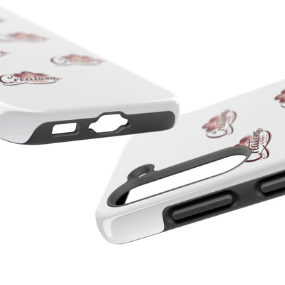 Logo Pattern Tough Phone Case — Creations Repeat Design