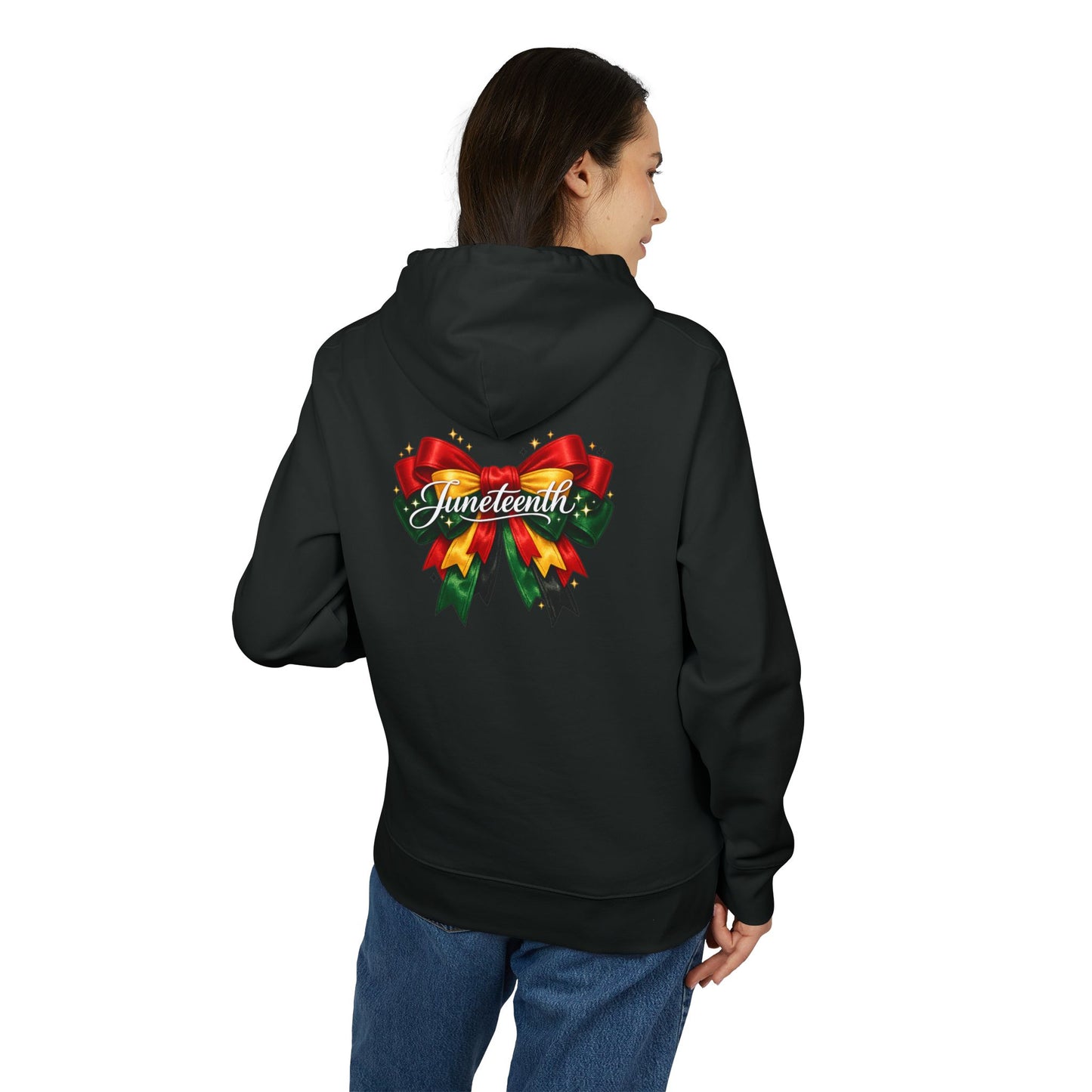 Juneteenth Ribbon Hoodie — Juneteenth Celebration Pullover