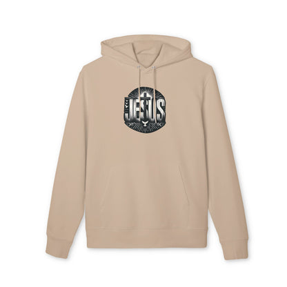 Christian Jesus Graphic Hoodie — Faith Cross & Dove Design