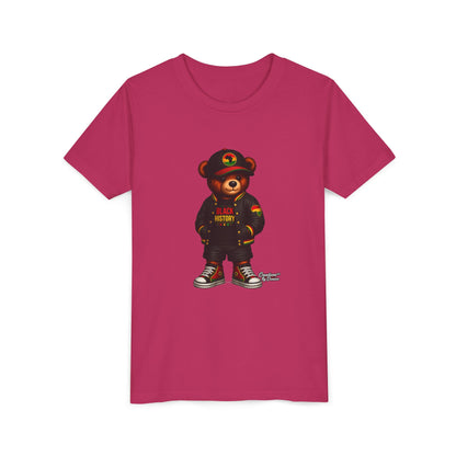 Kids 'Black History' Streetwear Bear Tee