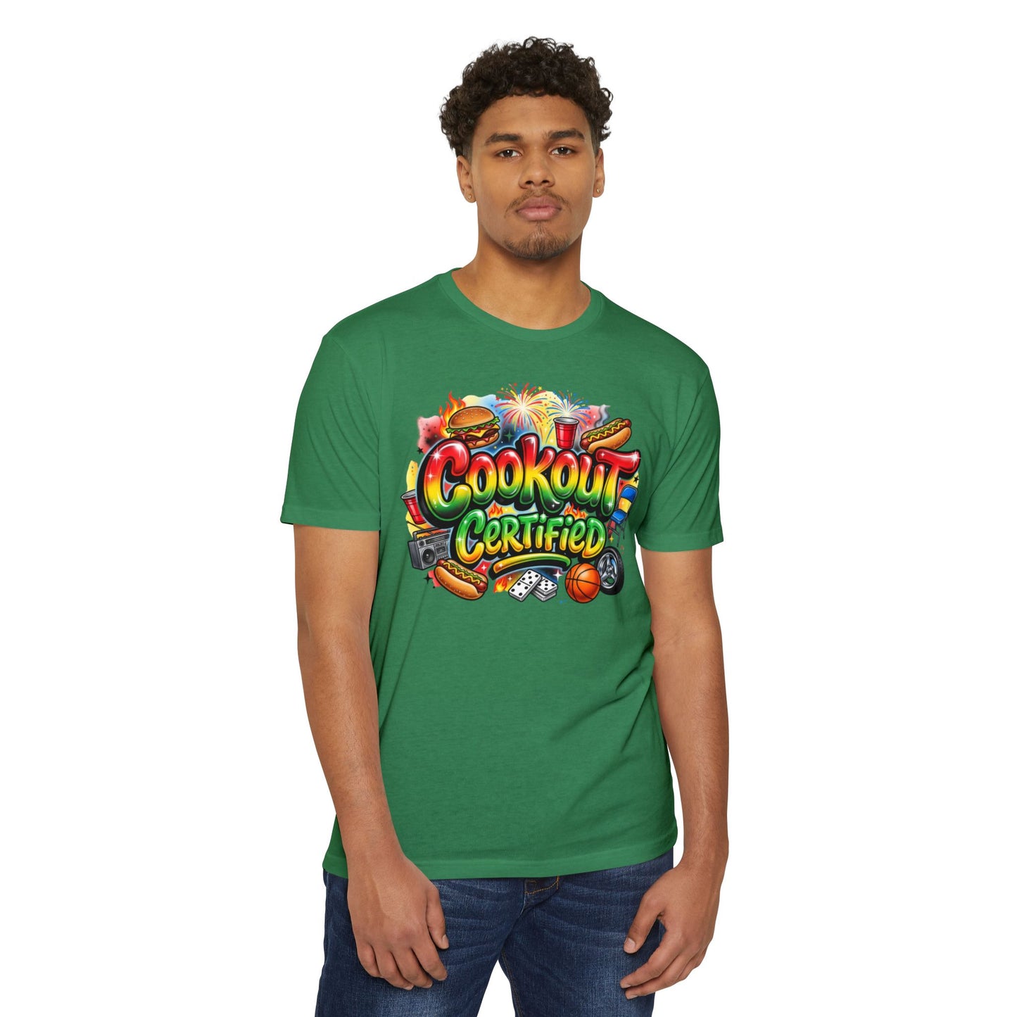 Cookout Certified T-Shirt — BBQ Party Graphic Tee for Summer, Family Gatherings & 4th of July