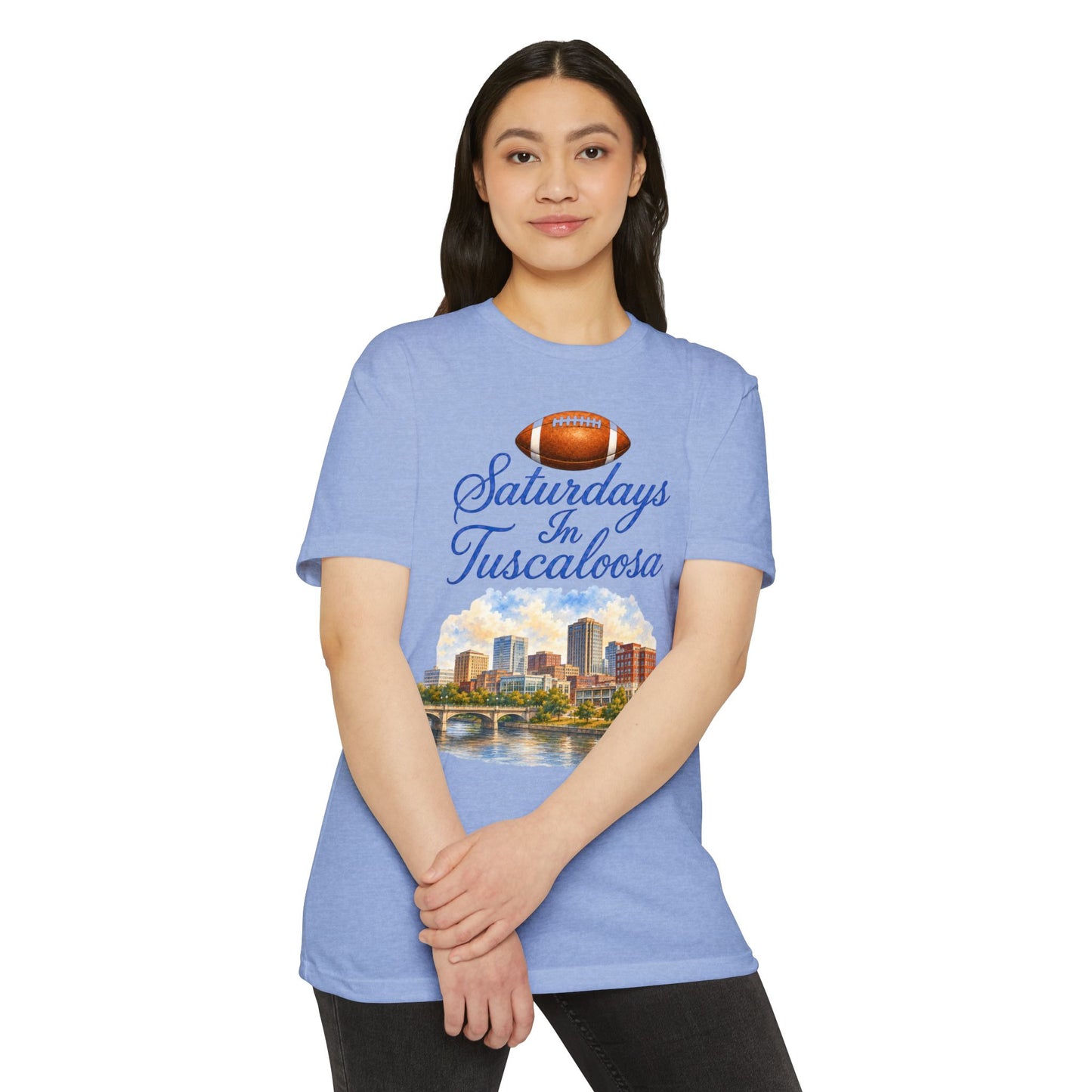 Saturdays in Tuscaloosa Football Cityscape T-Shirt