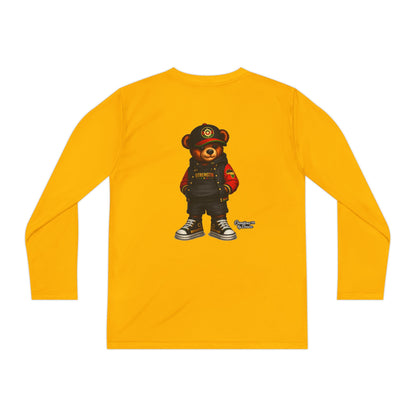 Youth Long Sleeve Tee — Urban Bear Graphic