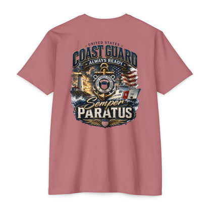 Coast Guard Semper Paratus T-Shirt – U.S. Coast Guard Veteran Tee