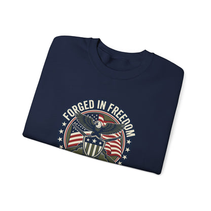 Forged in Freedom Patriotic Sweatshirt