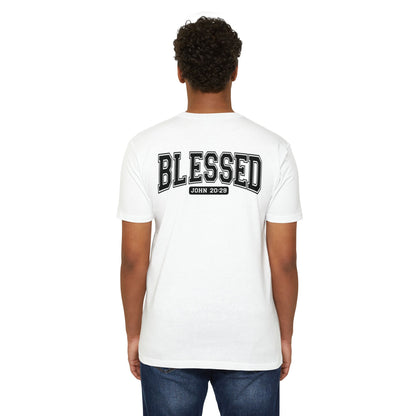 Blessed John 20:29 T-Shirt — Christian Faith Graphic Tee
