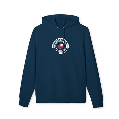 Heard Helper Saved Hoodie — American Flag Support Hoodie