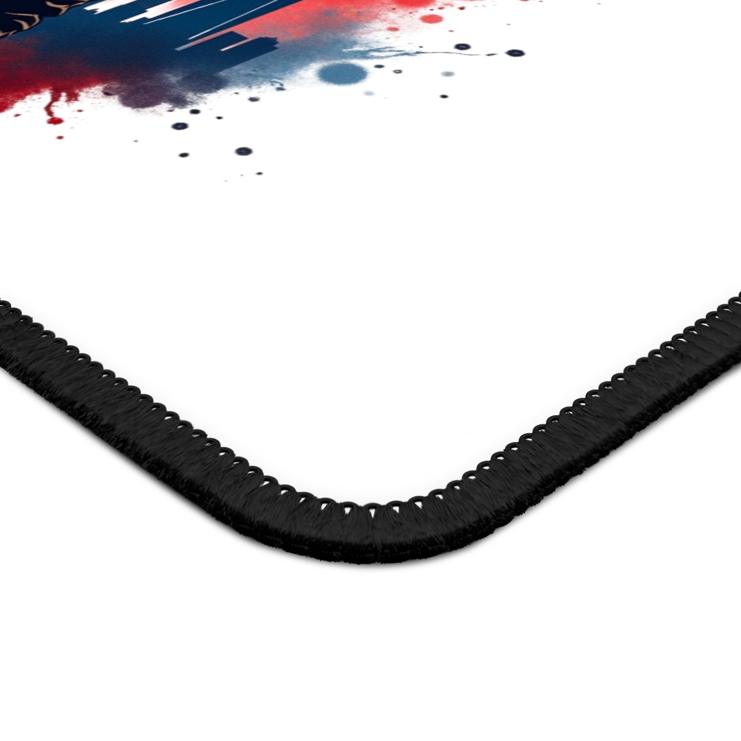 Never Forget 9/11 Remembrance Gaming Mouse Pad — Patriotic Firefighter Tribute
