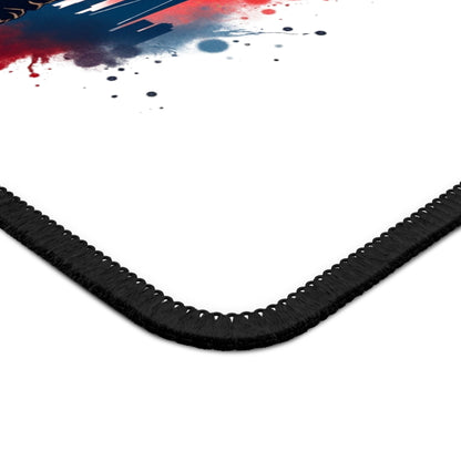 Never Forget 9/11 Remembrance Gaming Mouse Pad — Patriotic Firefighter Tribute