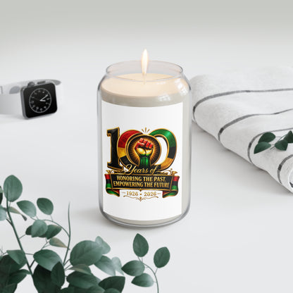 Candle — 100 Years: "Honoring the Past, Empowering the Future" Scented Soy Candle (1926–2026)