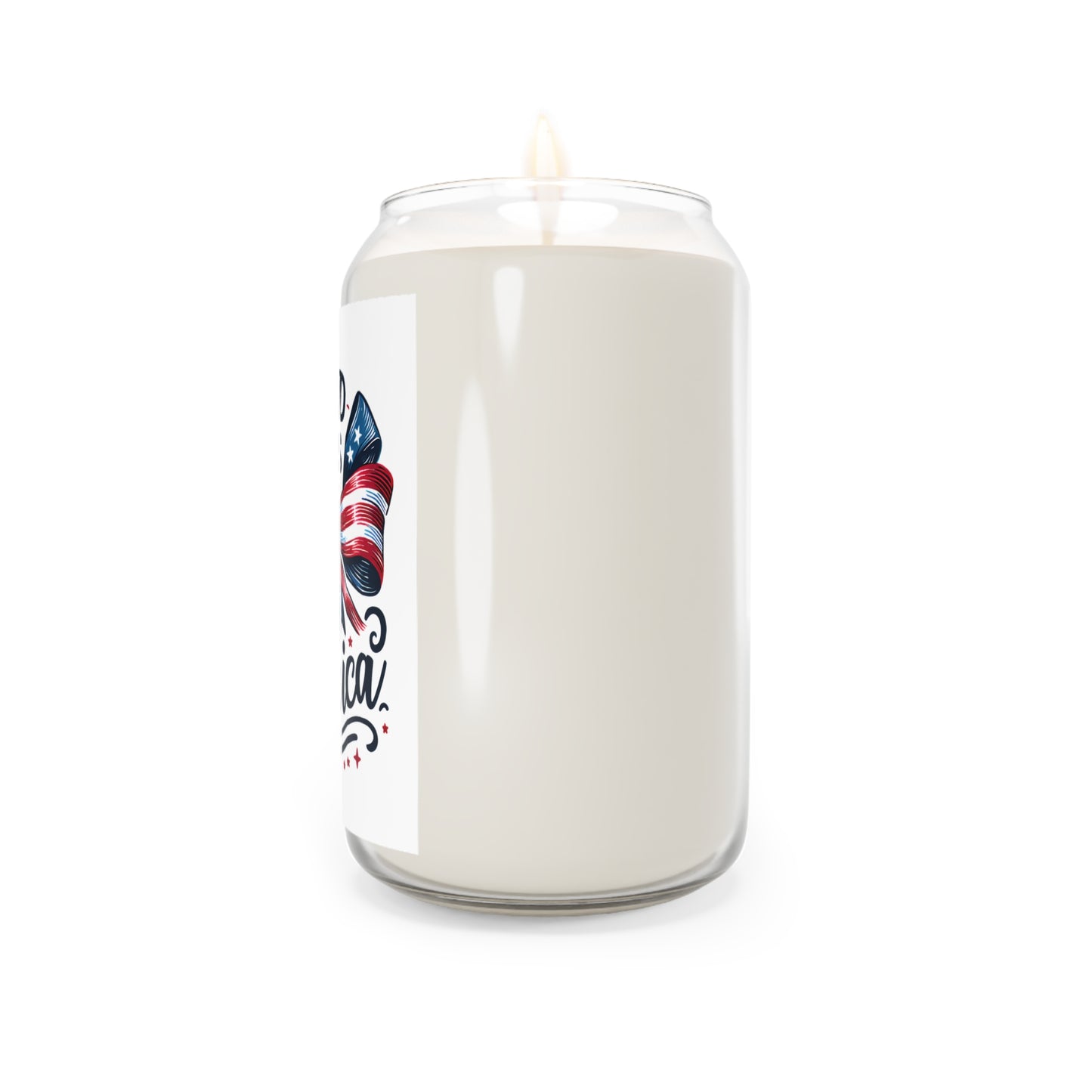 God Bless America Soy Candle — Patriotic 13.75 oz Scented Jar