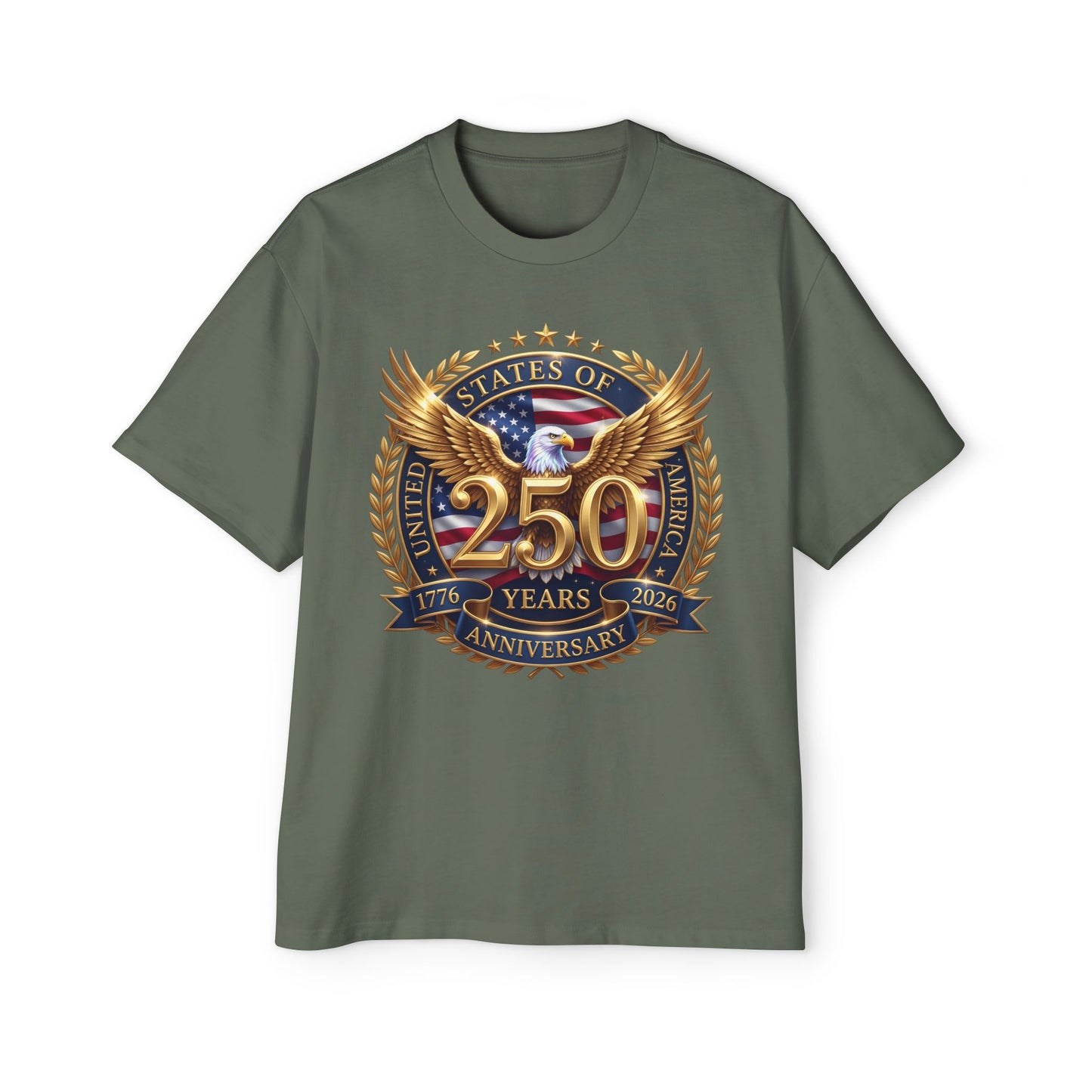 250th Anniversary Eagle T-Shirt — United States 1776–2026 Commemorative Tee