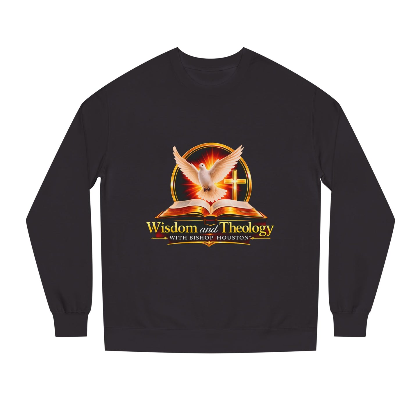 Wisdom and Theology Crewneck Sweatshirt — Dove & Cross Christian Pullover