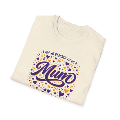 "I Am So Blessed To Be A Mum" T-Shirt