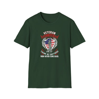 Veteran Don’t Thank Me, Thank My Brothers  T-Shirt
